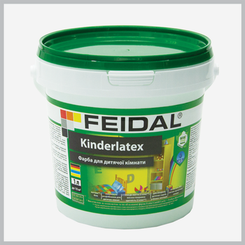 Краска для детской комнаты Feidal Kinderlatex 1 л