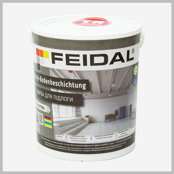 Краска для пола Feidal Acryl-Bodenbeschichtung Бесцветная 0,75 л