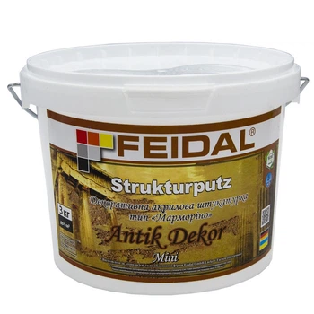 Декоративная штукатурка Feidal Strukturputz Antik Dekor Мini 3 кг