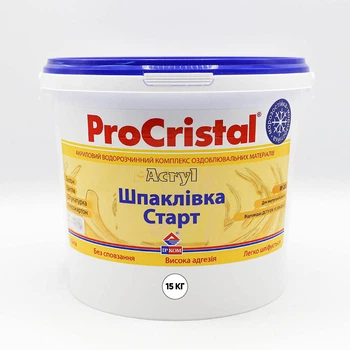 Шпаклевка стартовая ProCristal Start Acryl IR-20 15 кг