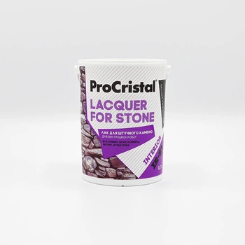 Лак для искусственного камня Ирком ProCristal ИР-81 Прозрачный Глянцевый 0,7 л