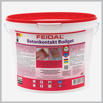 Спеціальний адгезійний ґрунт Betonkontakt Budget Feidal 14 кг
