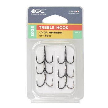 Гачок потрійний GC Treble 3036BN №8 (6шт),5547784
