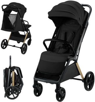 Прогулянкова коляска KinderKraft Loom Black (KSLOOM00BLK0000) (5902533926367)