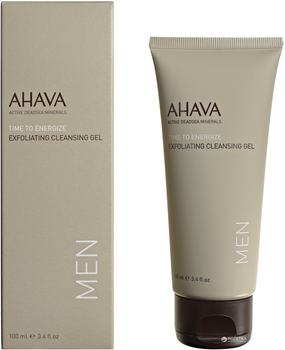 Żel do mycia twarzy Ahava Men peelingujący 100 ml (697045155477)