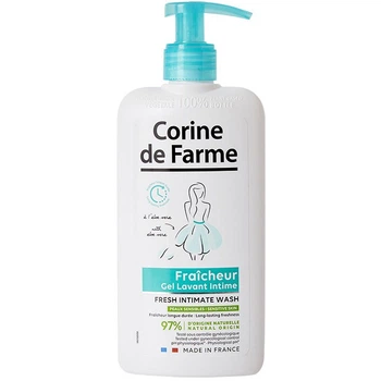 Гель для интимной гигиены Corine De Farme Cвежий алоэ вера, без сульфатов, 250 мл