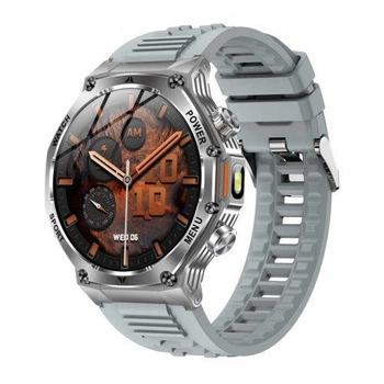 Чоловічий розумний годинник Modfit Titan-X Silver Silica