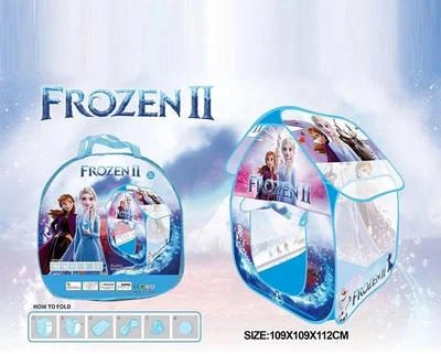 Палатка игровая детская FROZEN 109х109х112 см в сумке (228-2)