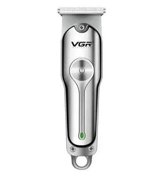 Акумуляторна машинка для стрижки VGR V-071 з насадками 600 mAh 5 Вт сріблястий