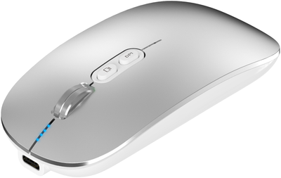 Мышь Bavin G-K-991 RGB Wireless/Bluetooth Silver (G-K-991-SV)