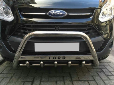Кенгурятник WT004 (нерж.) 60 мм для Ford Custom 2013-2022 гг