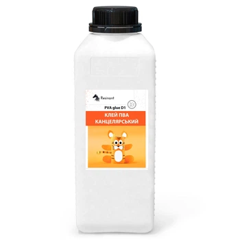 Клей ПВА канцелярский D1 PVA Сlerical Glue ведро 1 л