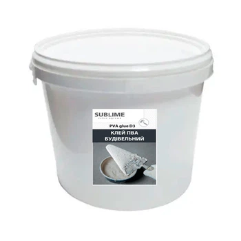Клей ПВА строительный D3 Sublime PVA Сonstructional Glue 2,5 л