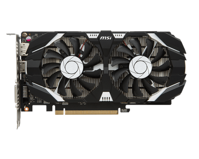 Відеокарта GeForce GTX 1050 2GB MSI OC (GTX 1050 2GT OCV1) Б/В