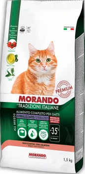Сухой корм для стерилизованных кошек Morando Tradizioni Sterilized с лососем 1.5 кг (8007520027717)