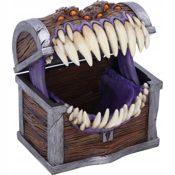 Skrzynka do przechowywania Nemesis Now Dungeons & Dragons Mimic Dice Box 11.3 cm (0801269142636) (955555911926960) - Outlet