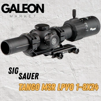 Оптический прицел Sig Sauer Optics Tango MSR LPVO 1-8x24 SFP MSR BDC-8 Illum, прицел загонник 1-8x24