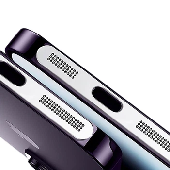 Захисна металева сітка від пилу та царапин для iPhone 13 / 13mini / 13 Pro / 13 Pro Max Gold