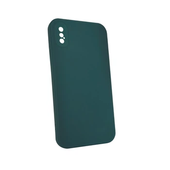 Силіконовий матовий чохол Soft Matte на iPhone X Xs Зелений