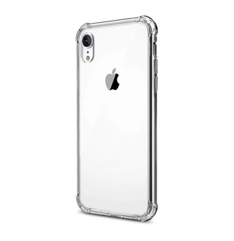 Прозорий ударостійкий силіконовий чохол для iPhone XR