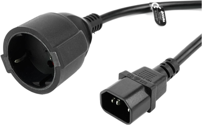 Kabel Accura C14 - Schuko 0.2 m Black (ACC2221)