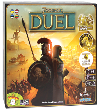 Настільна гра Ігромаг 7 Чудес: Дуель (7 Wonders: Duel)
