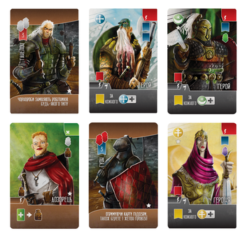 Настольная игра Lord of Boards Набор промокарт - Паладины Западного Королевства укр (30 шт)