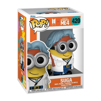 Коллекционная игровая фигурка Minions x BTS - Suga Funko POP серия яркая
