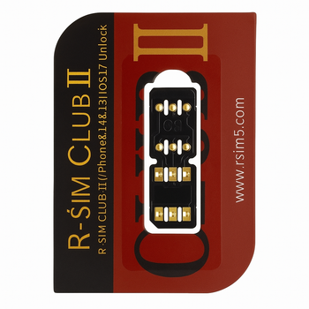 R-SIM CLUB II v2.1.1 – новое поколение разблокировки iPhone 7–16 Pro Max | iOS 16–18.5 без ICCID