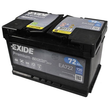 Автомобильный аккумулятор EXIDE Premium 72Аh 720Ah R+ EA722