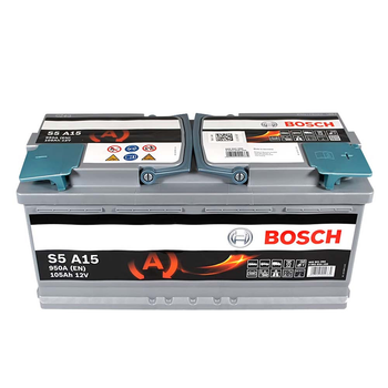 Автомобильный аккумулятор BOSCH AGM 105Ah 950A R+ 0092S5A150