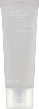 Krem przeciwsłoneczny do twarzy Celimax Dual Barrier Watery SPF50 40 ml (8809686388172)