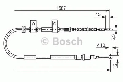 Трос ручника Bosch (1 987 477 717)