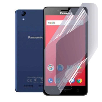 Антишпион приватная плёнка гидрогелевая для смартфона Panasonic P95 противоударная прозрачная