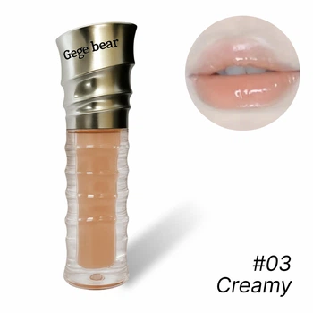 Зеркальный увлажняющий блеск для губ Gege Bear #03 Creamy