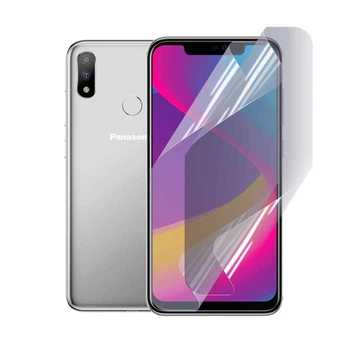 Антишпион приватная плёнка гидрогелевая для смартфона Panasonic Eluga X1 противоударная прозрачная