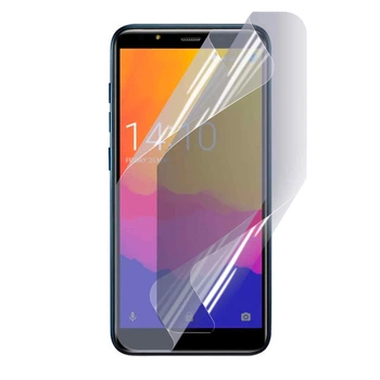 Антишпион приватная плёнка гидрогелевая для смартфона Prestigio Muze E5 LTE противоударная прозрачная