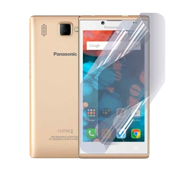Антишпион приватная плёнка гидрогелевая для смартфона Panasonic P66 Mega противоударная прозрачная