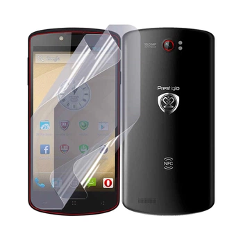 Антишпион приватная плёнка гидрогелевая для смартфона Prestigio MultiPhone 7500 противоударная прозрачная