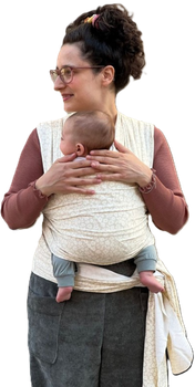 Chusta do noszenia dziecka Boba Serenity Wrap Sand Oat Meadow (817579015003)