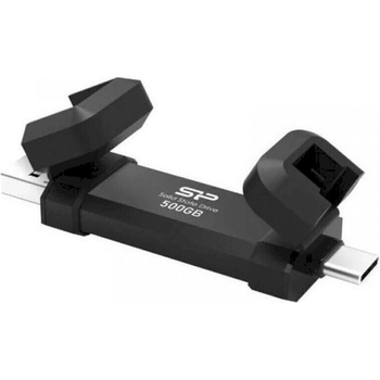 внешний SSD накопитель Silicon Power DS72 500GB Black (SP500GBUC3S72VPK)