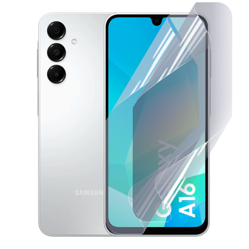 Антишпион приватная плёнка гидрогелевая для смартфона Samsung Galaxy A16 (SM-A165) противоударная прозрачная