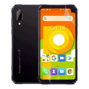 Антишпион приватная плёнка гидрогелевая для смартфона Blackview BV6100 противоударная прозрачная