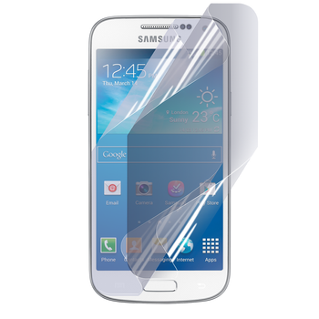 Антишпион приватная плёнка гидрогелевая для смартфона Samsung Galaxy S4 mini I9190 противоударная прозрачная