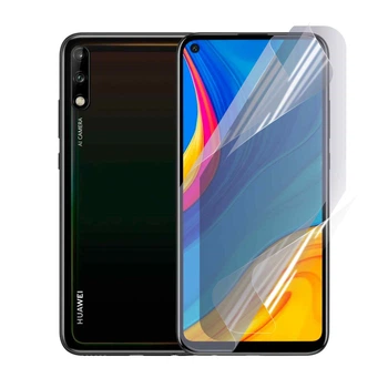 Антишпион приватная плёнка гидрогелевая для смартфона Huawei Enjoy 10 противоударная прозрачная