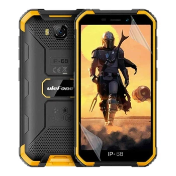 Антишпион приватная плёнка гидрогелевая для смартфона Ulefone Armor X6 противоударная прозрачная
