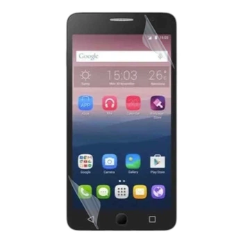 Антишпион приватная плёнка гидрогелевая для смартфона Alcatel OneTouch Pop 3 (5.5) противоударная прозрачная