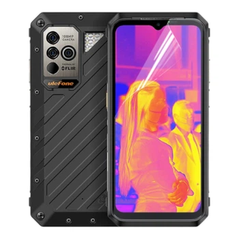 Антишпигун приватна плівка гідрогелева для смартфона Ulefone Power Armor 19T протиударна прозора
