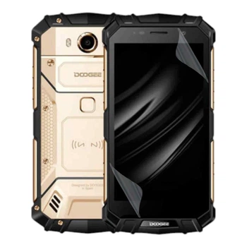 Антишпион приватная плёнка гидрогелевая для смартфона Doogee S60 противоударная прозрачная
