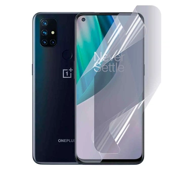 Антишпион приватная плёнка гидрогелевая для смартфона OnePlus Nord N10 5G противоударная прозрачная